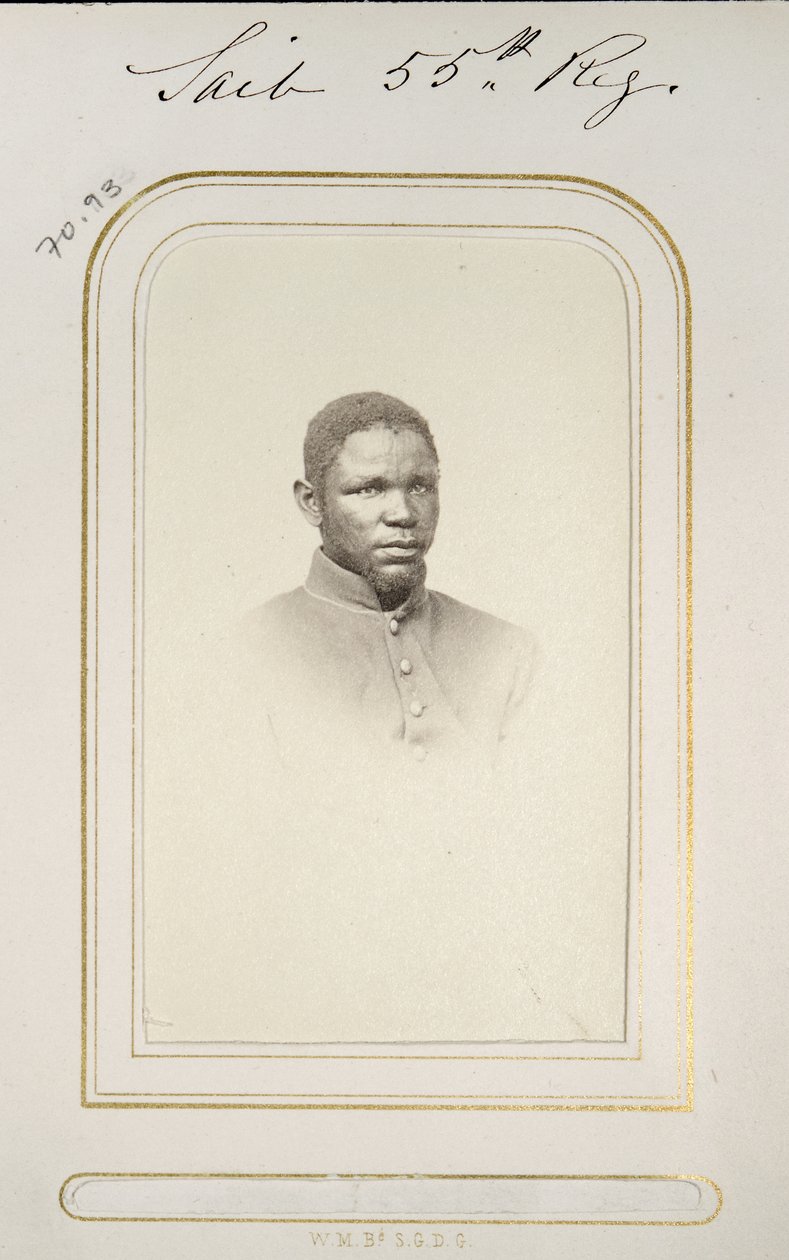 Nicholas Said, carte de visite, ca. 1863-66 af American Photographer