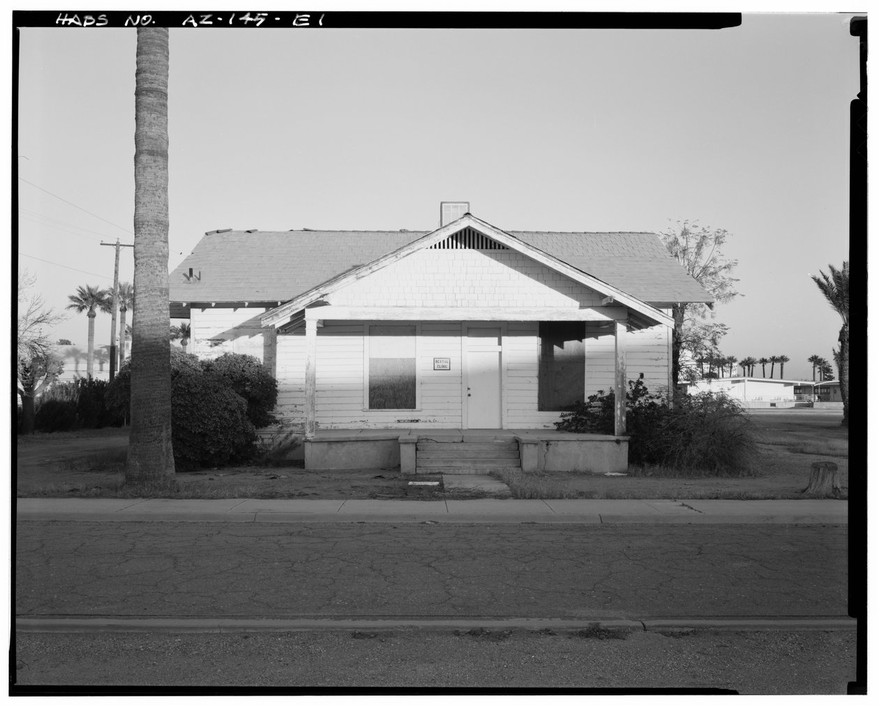 Phoenix Indian School, Cottage, Northeast Corner of Central Avenue & Indian School Road, Phoenix, Maricopa County, AZ af American Photographer