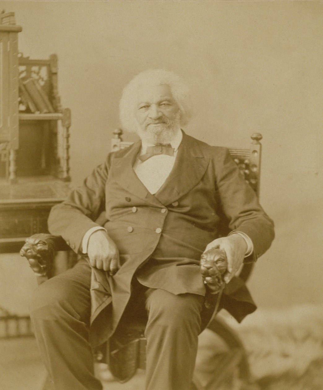 Portræt af Frederick Douglass (1818-95) af American Photographer