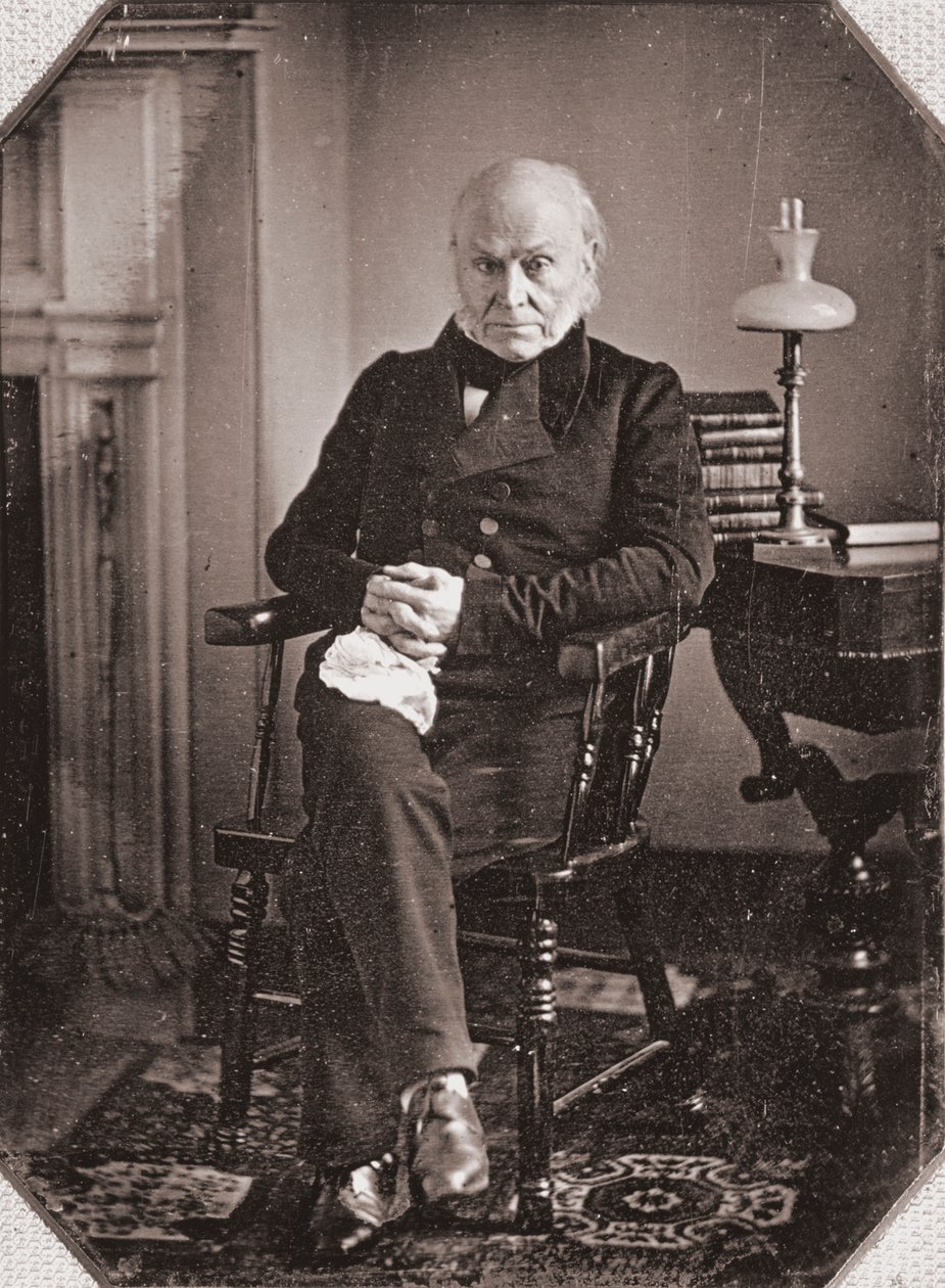Portræt af John Quincy Adams, ca. 1840