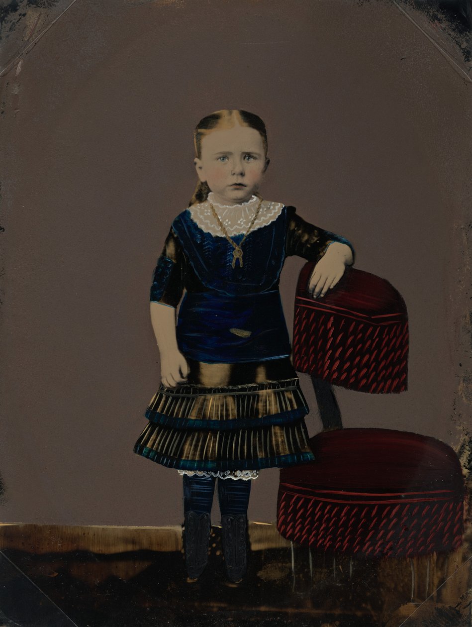 Portræt af en pige, 1860