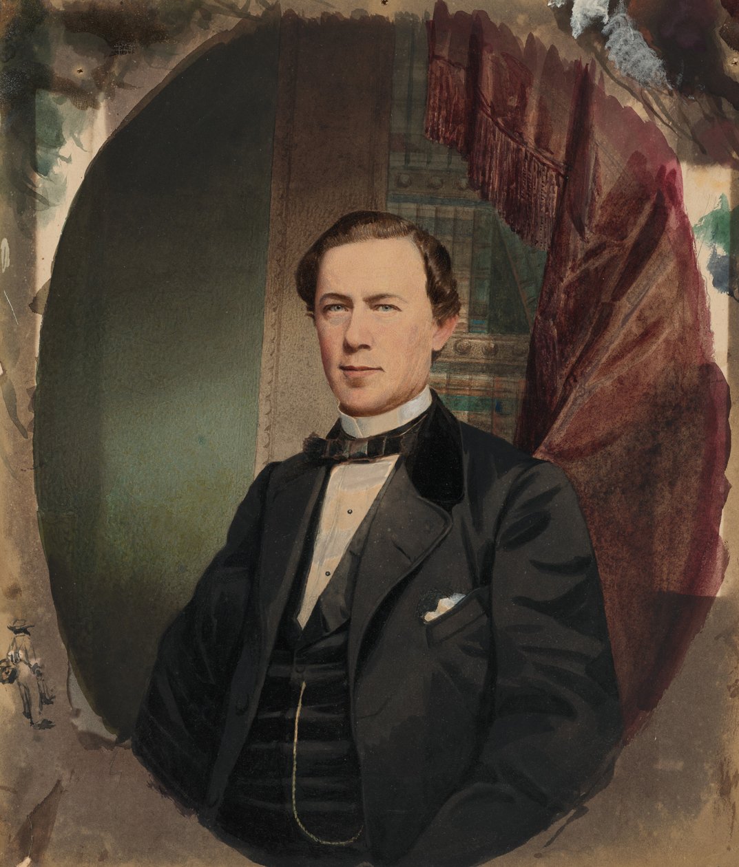 Portræt af en mand,1850