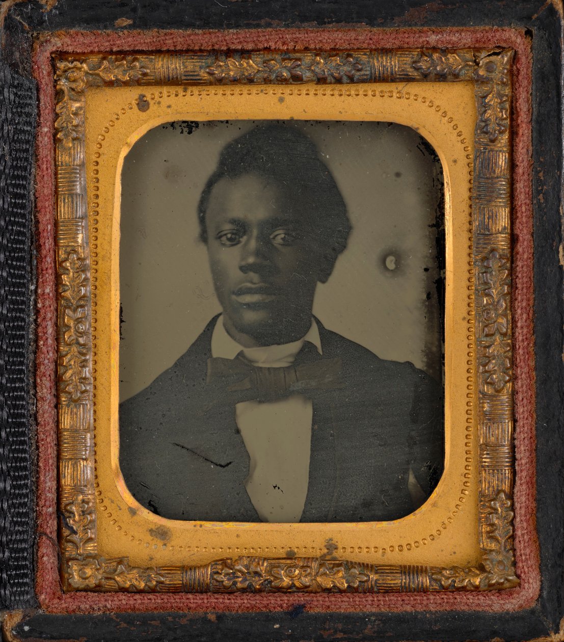 Portræt af en mand, ca. 1860 (foto) af American Photographer