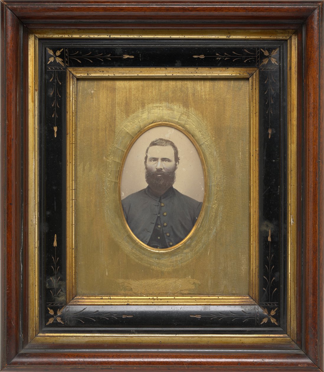 Portræt af en mand, ca. 1864 (foto) af American Photographer
