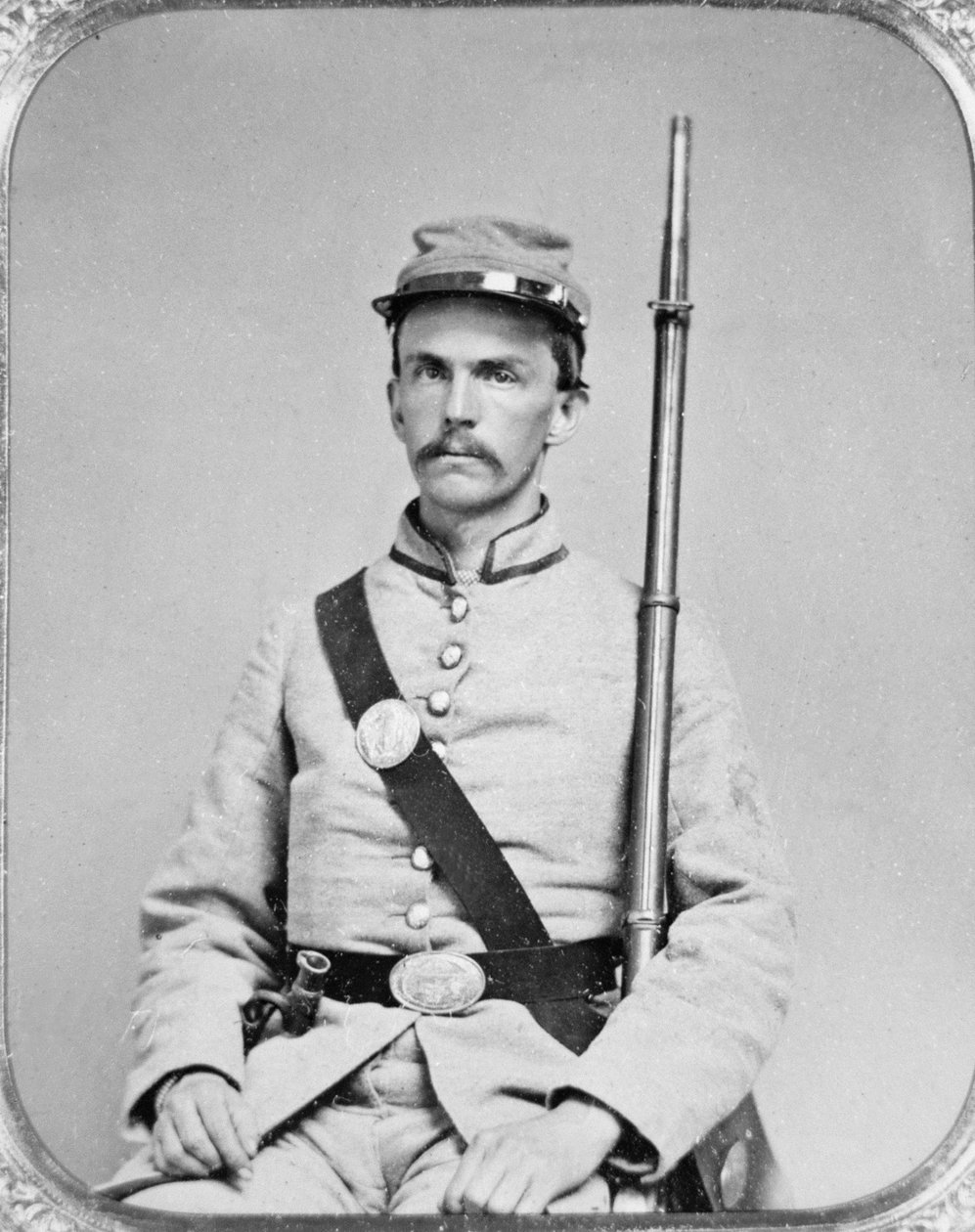 Menig James Greer, 4th Georgia Infantry, Confederate Army (s/h-foto) af American Photographer