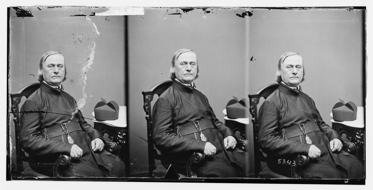 Pastor Pierre Jean De Smet, katolsk missionær til det indiske territorium af American Photographer