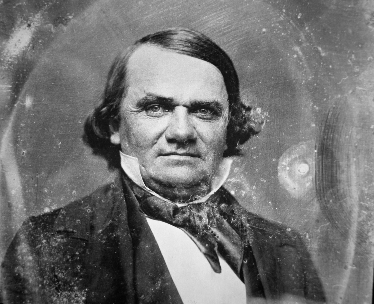 Stephen A. Douglas (1813-61) (s/hvid foto) af American Photographer