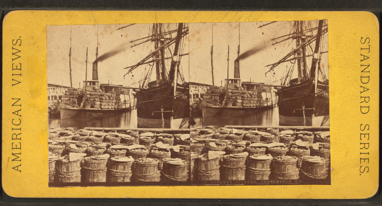 Stereoscopic view of the steamer "Planter", Charleston, S.C.dani af American Photographer