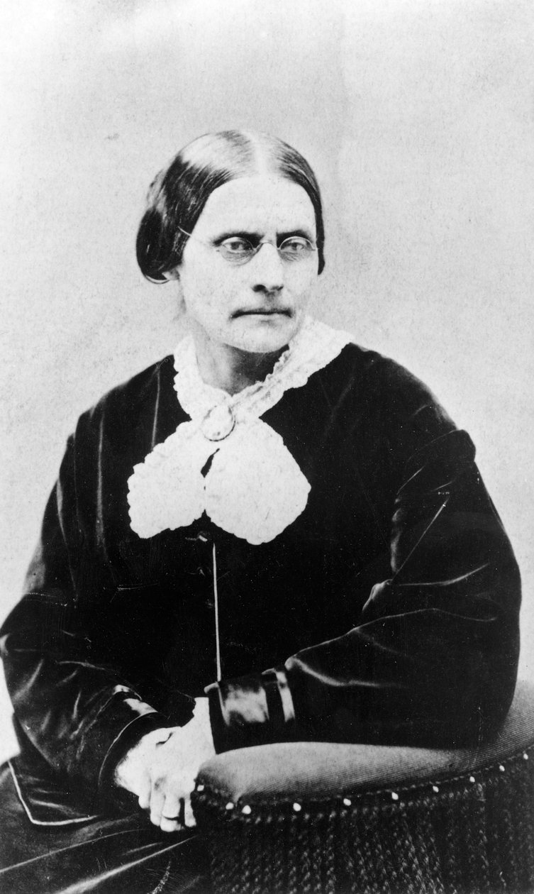 Susan Brownell Anthony (1820-1906) ca. 1871 af American Photographer