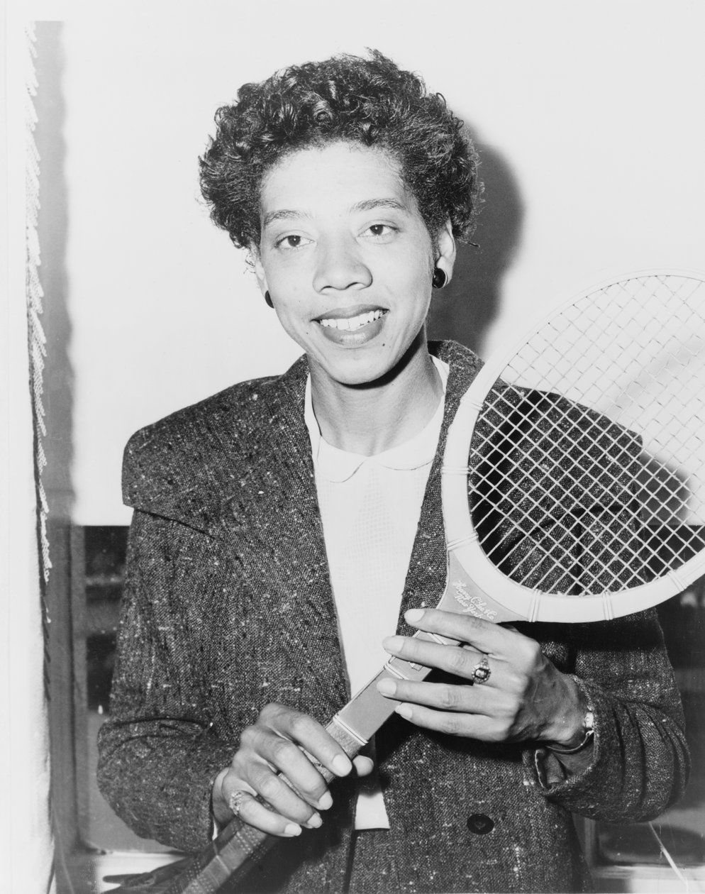 Tennisstjerne Althea Gibson, USA, 1956 af American Photographer