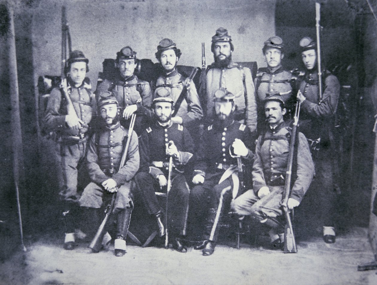 Charleston Zouave-kadetterne fra den konfødererede hær af American Photographer
