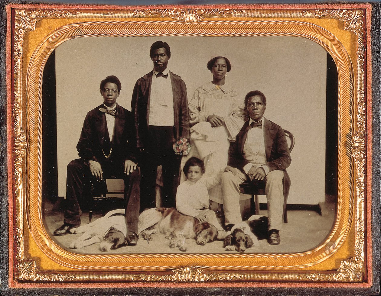 Bryllupsscenen, ca. 1860 af American Photographer