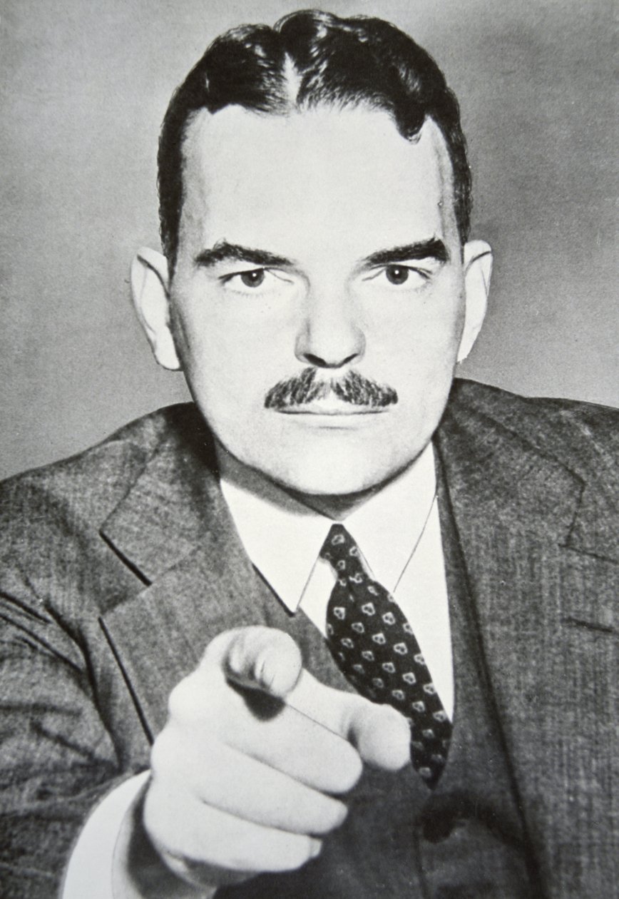 Thomas E. Dewey (1909-71) (s/h-foto) af American Photographer
