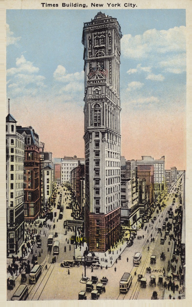 Times Building, New York City, USA (farvefoto) af American Photographer