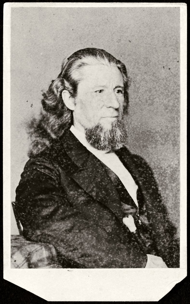 Uidentificeret mand (s/h-foto) af American Photographer