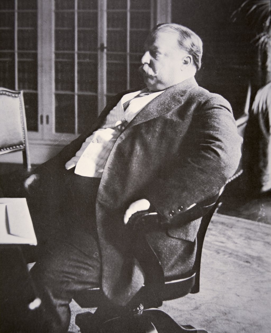 William H. Taft (1857-1930) (s/h-foto) af American Photographer