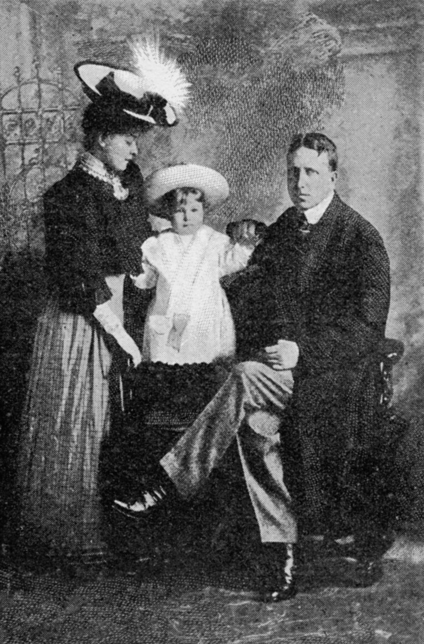 William Randolph Hearst og hans familie, offentliggjort i The Graphic 27. oktober 1906 af American Photographer