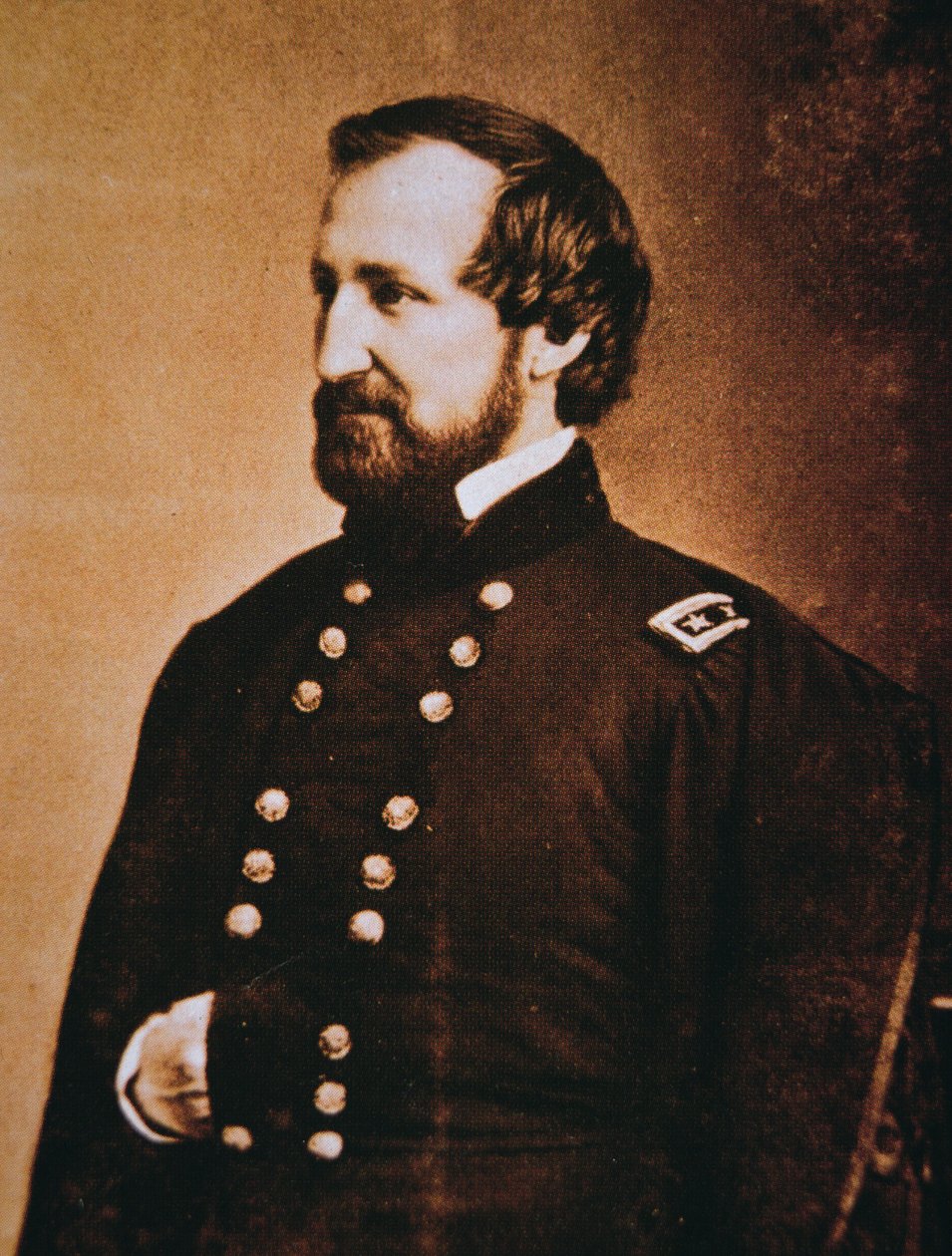 William Starke Rosecrans (1819-98) (s/h-billede) af American Photographer