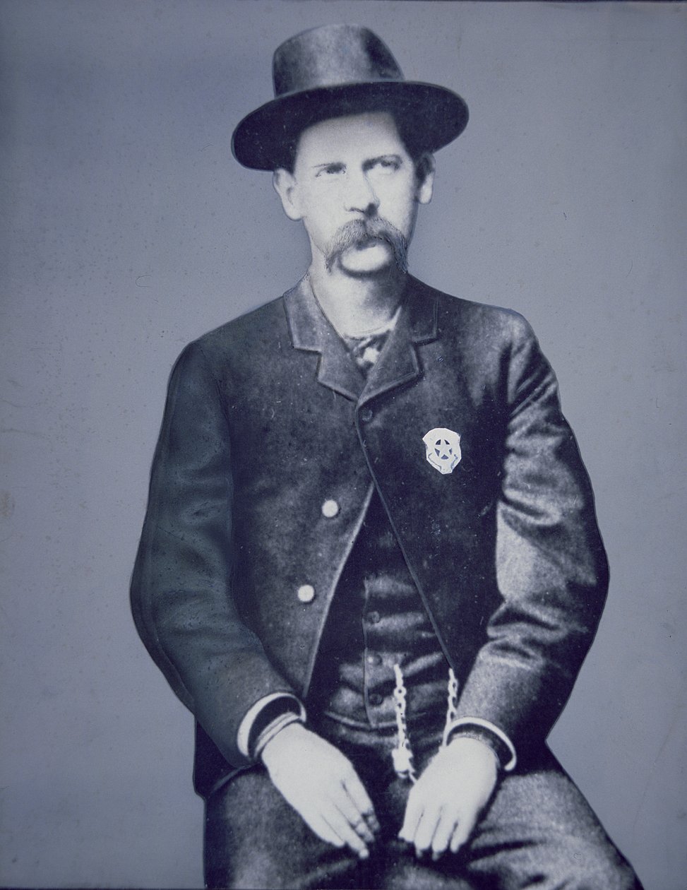 Wyatt Earp (1848-1929) juni af American Photographer