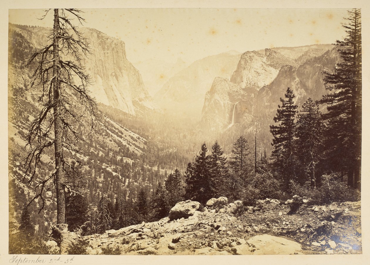 Yosemite Valley fra Inspection Point af American Photographer