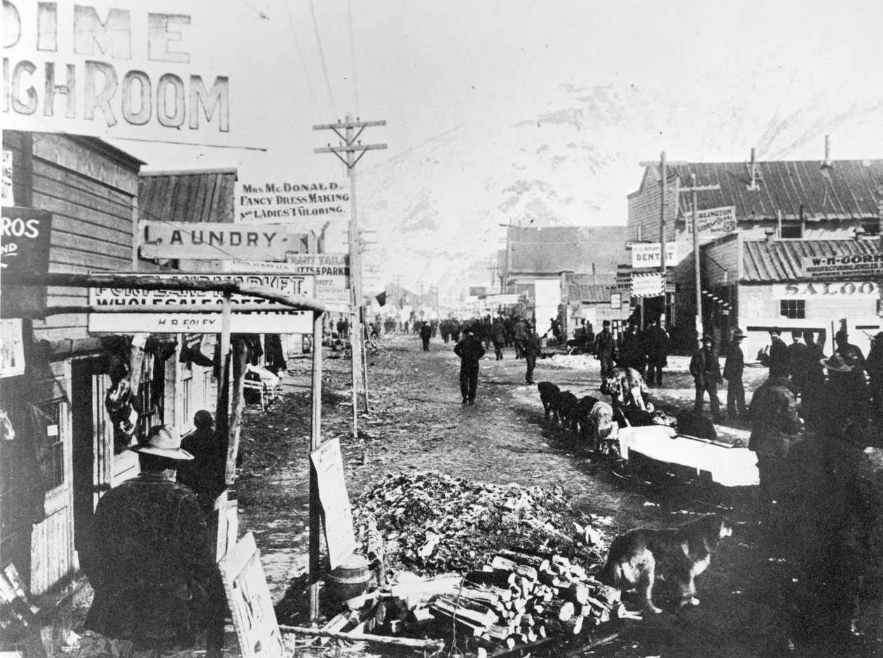 Yukon-Klondike Gold Rush, Dawson City af American Photographer