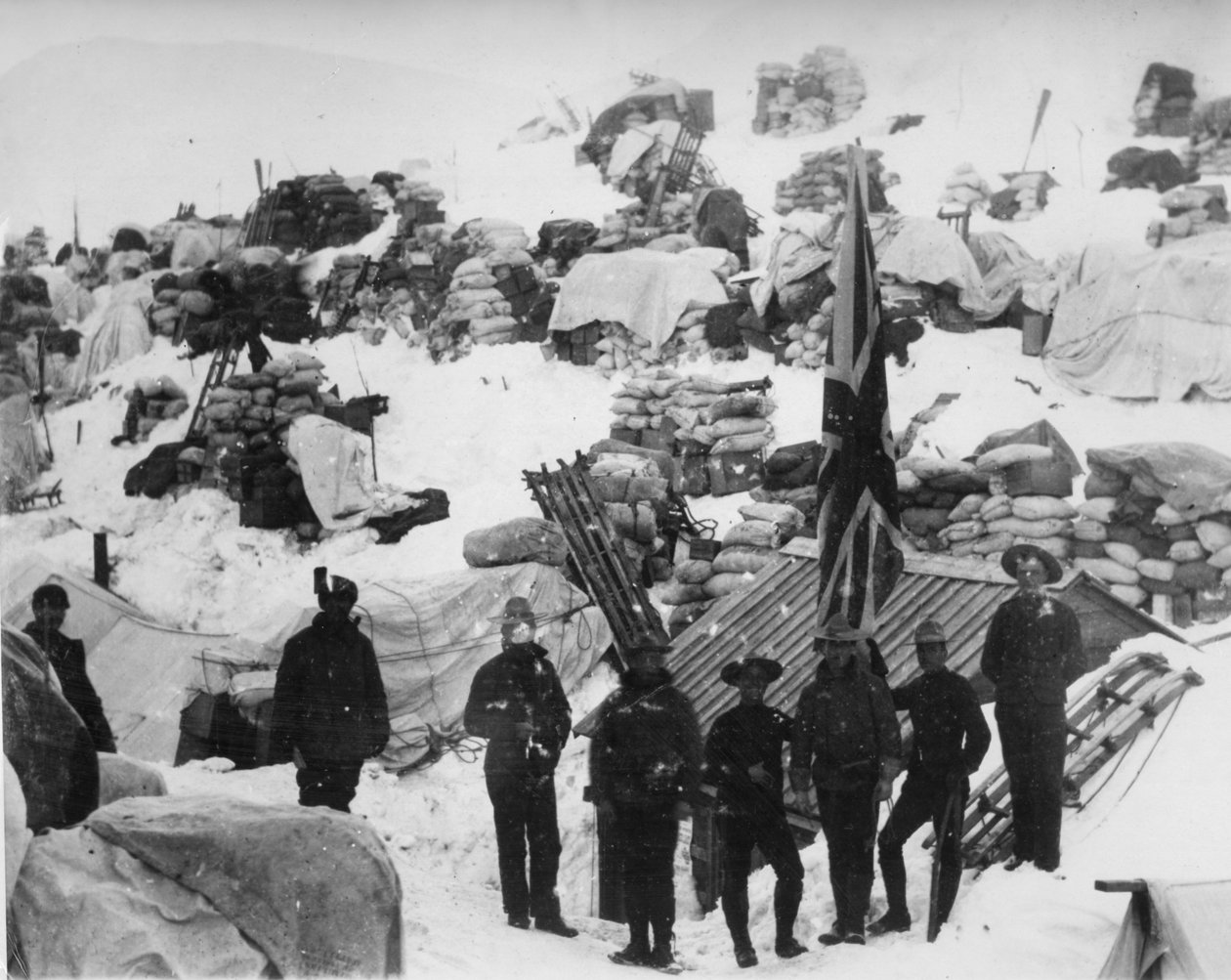 Yukon / Klondike Gold Rush i 1898 (s/h foto) af American Photographer