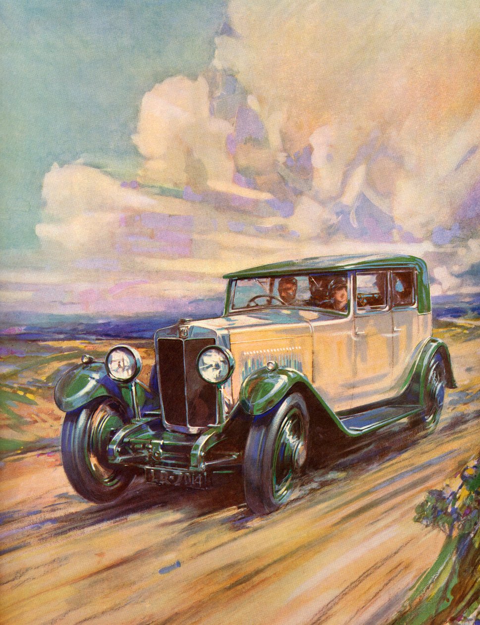 En roadster fra 1920