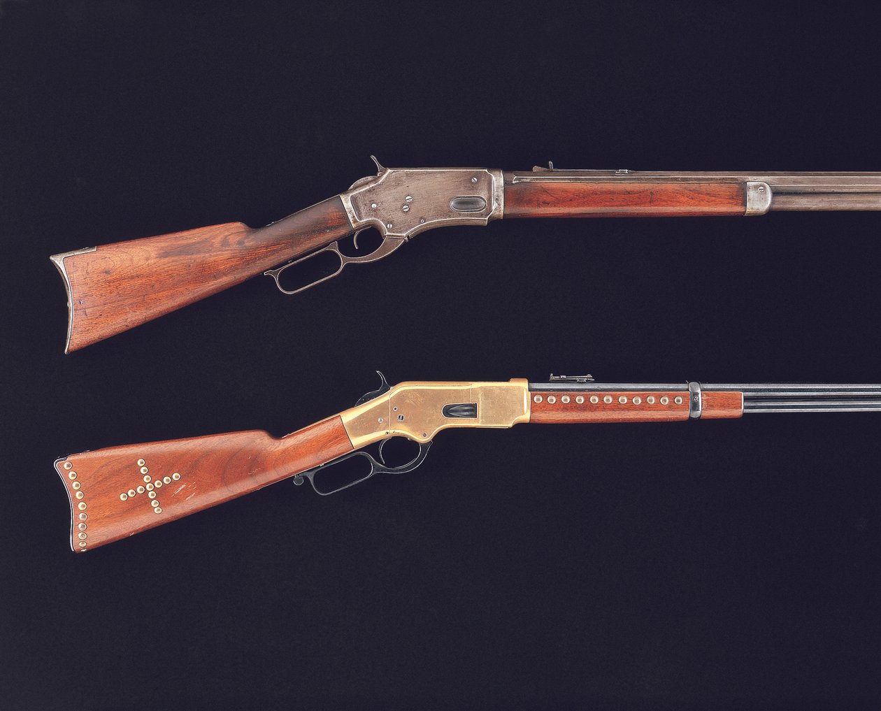 En .50 Spencer model 1865 repeterende riffel no. 20859 af American School