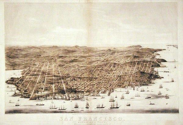 Et fugleperspektiv af San Francisco af American School