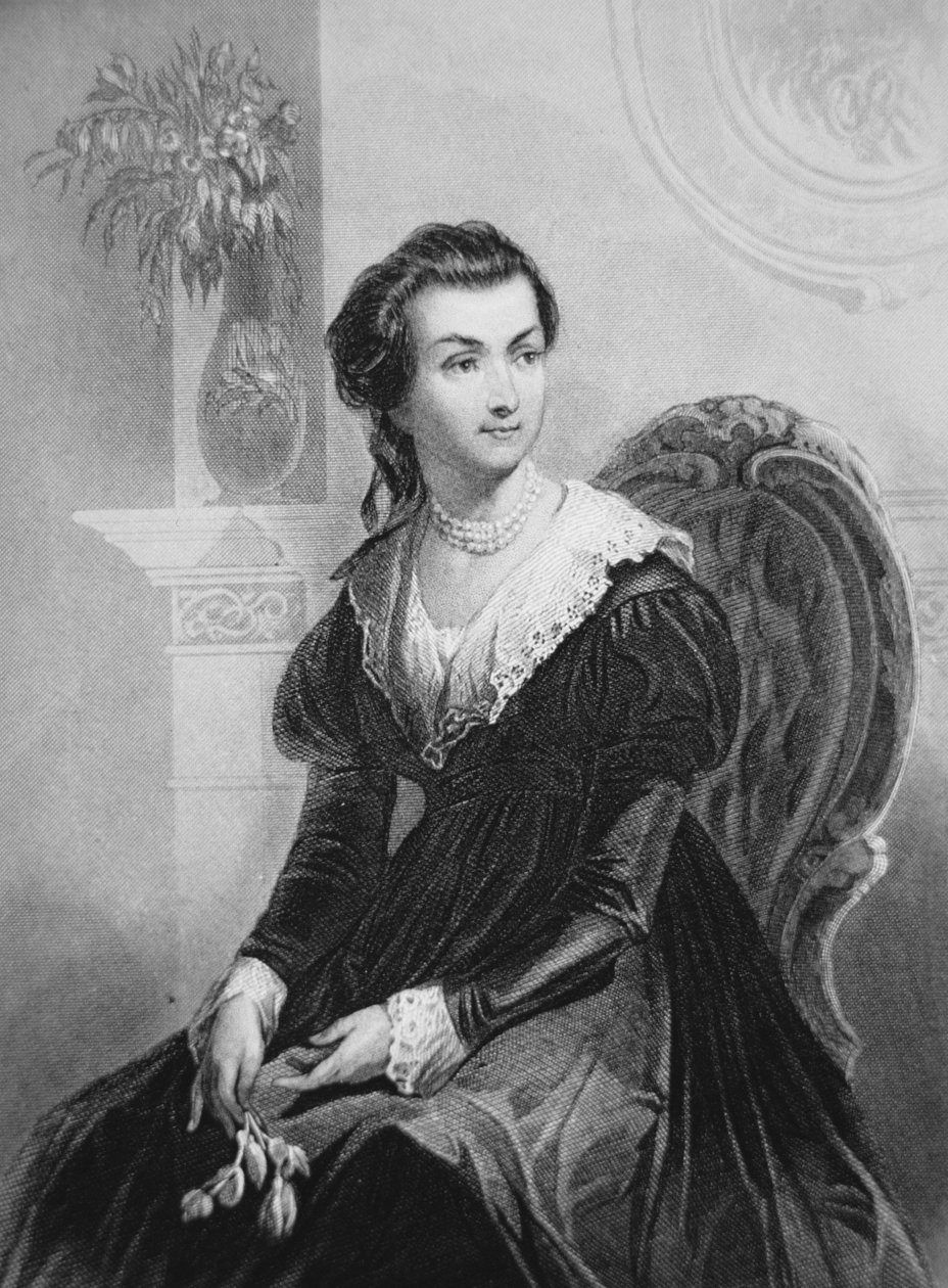 Abigail Smith Adams (1744-1818) (litografi) af American School