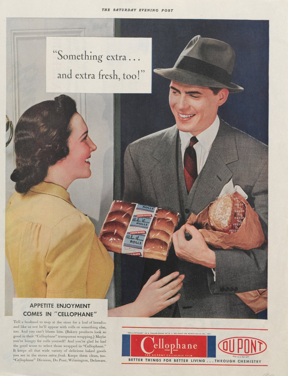 Annonce for DuPont Cellophane, 1939 af American School