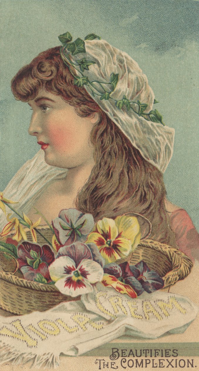Annonce for Viola Creme, ca. 1890 af American School