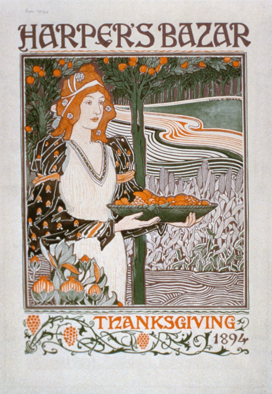 Annonce for Thanksgiving-udgaven af Harper