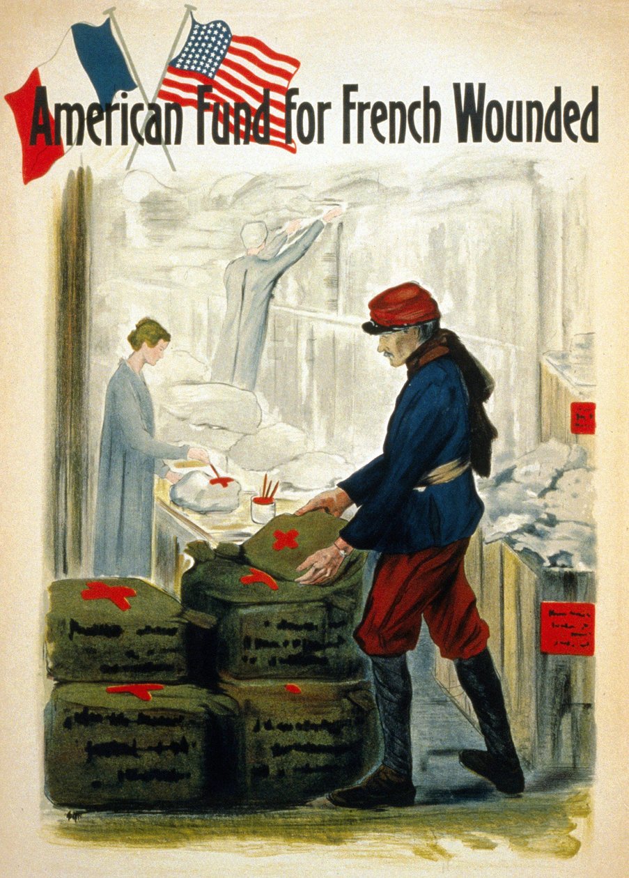 American Funds for the French War Wounded - ca. 1917 af American School