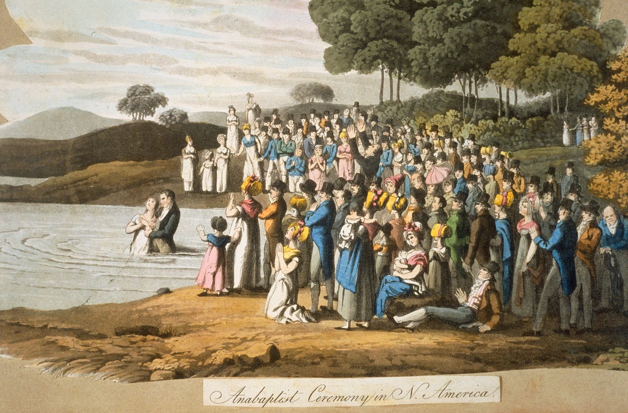 Anabaptist-ceremoni i Nordamerika af American School