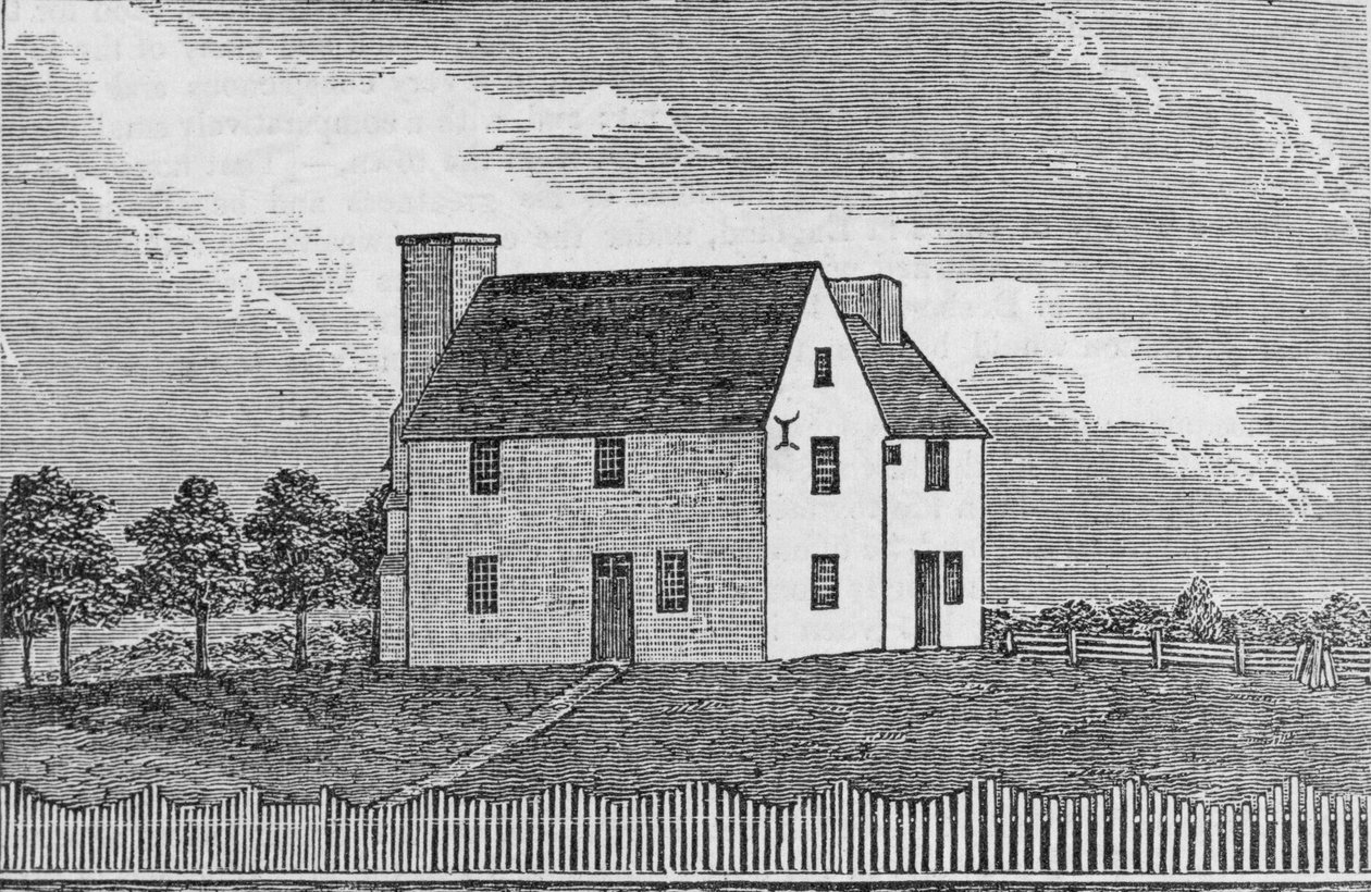 Ancient House i Guilford, Connecticut, fra 