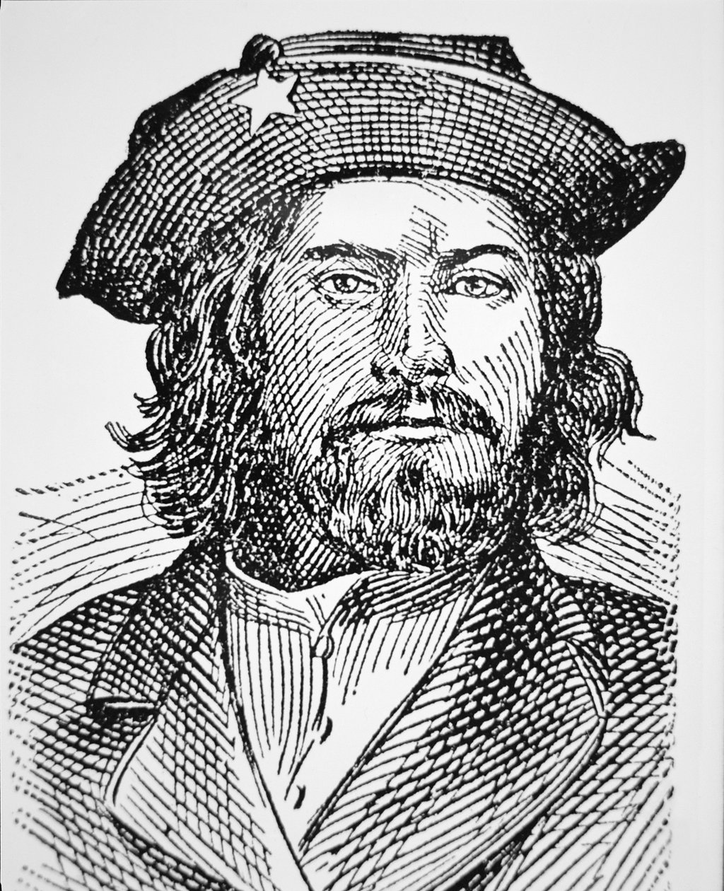 "Bloody Bill" Anderson (litho) af American School
