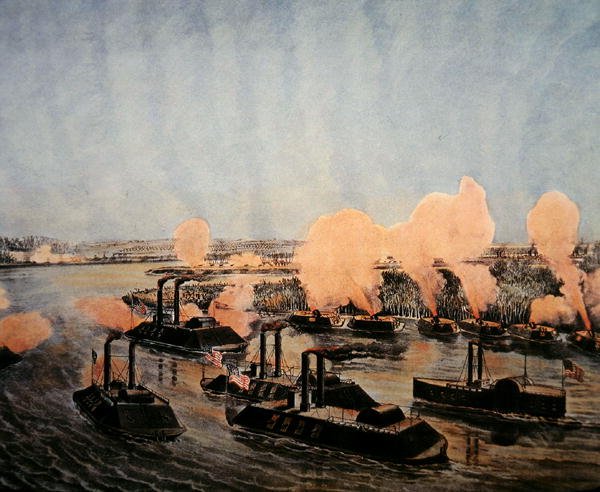 Bombardement og fangst af øen 