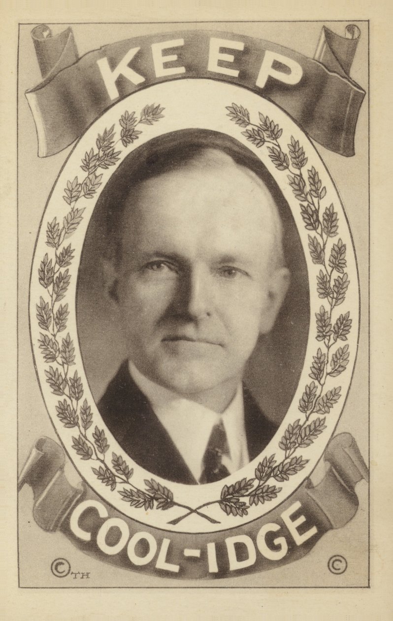 Calvin Coolidge (litografi) af American School