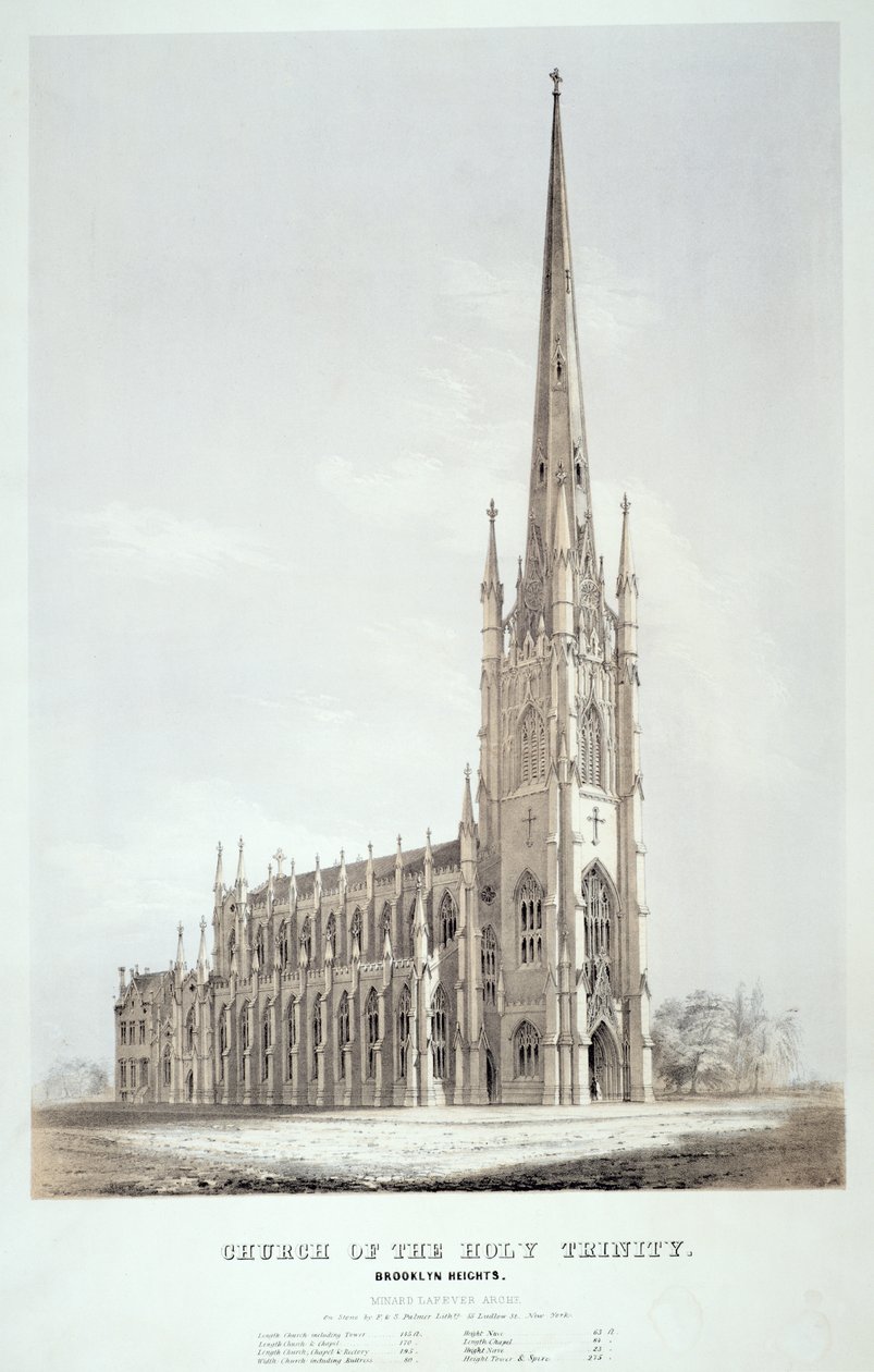 Church of the Holy Trinity, Brooklyn Heights af American School