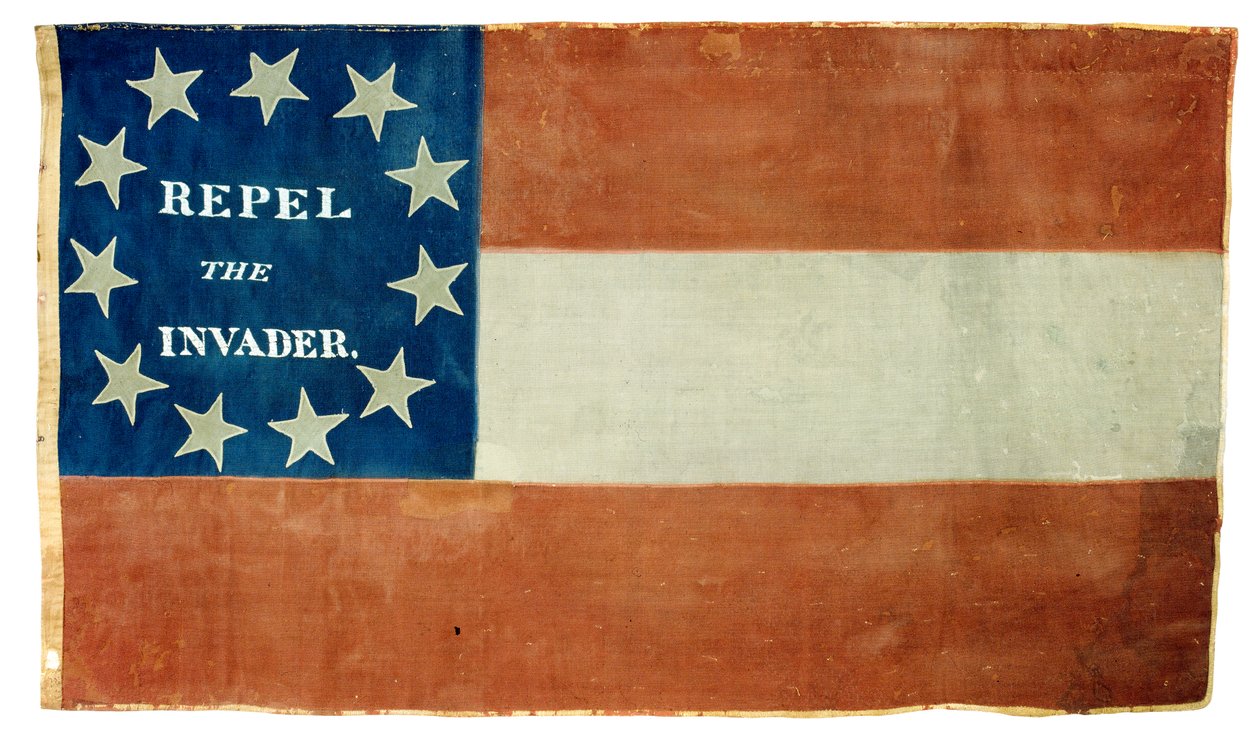 Konføderationens nationale flag (tekstil) af American School