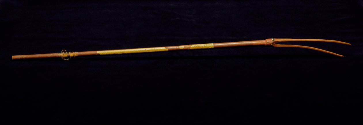 Courting Whistle, ca. 1839 (træ, maling, messing og sener) af American School