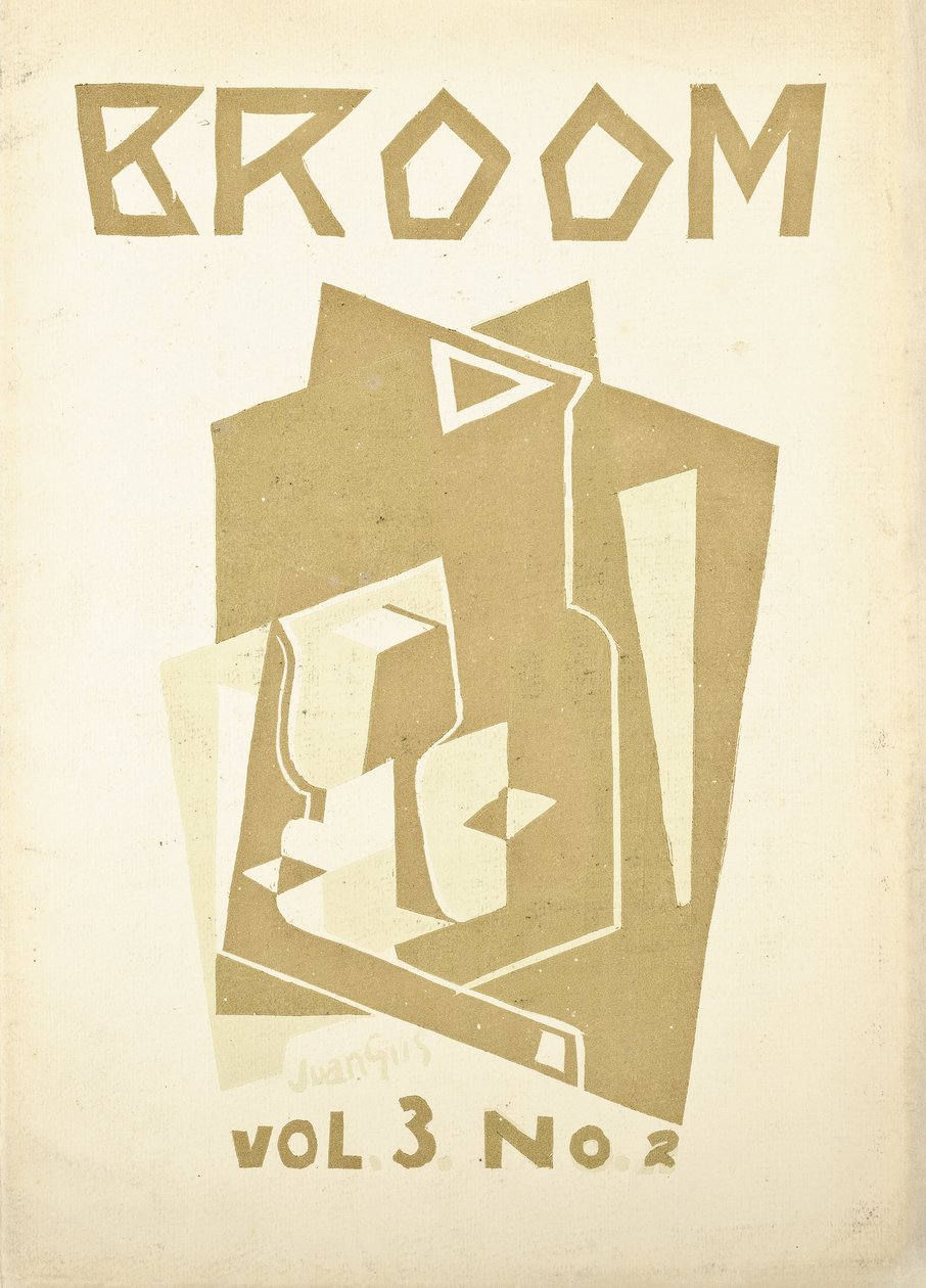 Cover for Volume 3, number 2, of the art magazine "Broom", c. 1921-1924dani af American School