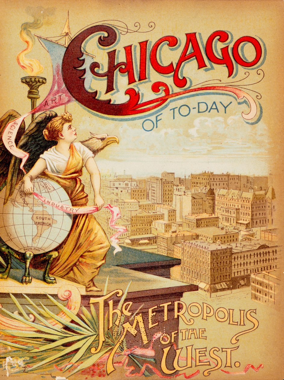 Cover til Chicago of Today, The Metropolis of the West af American School