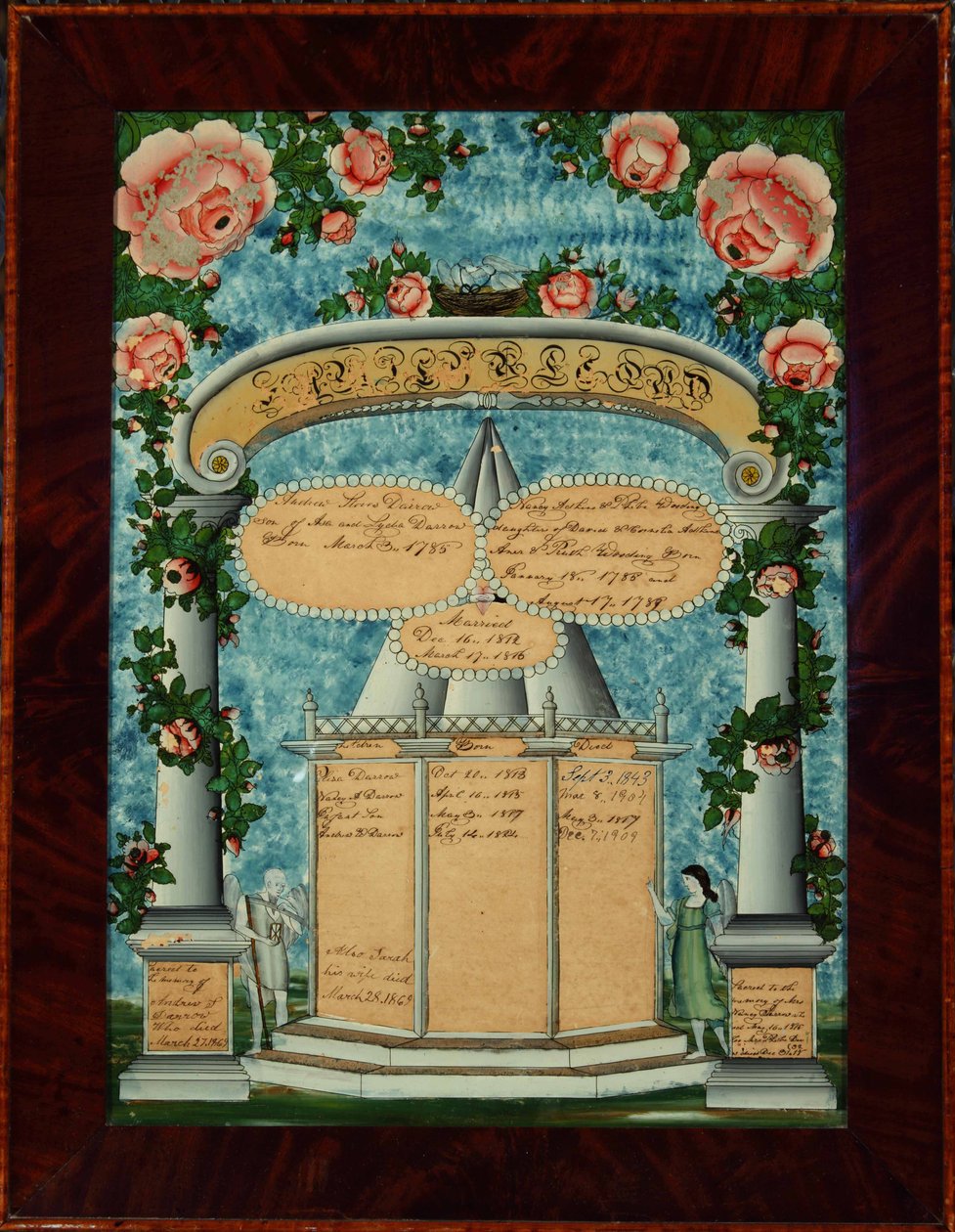 Darrow-Adkins-Wooding Familiebog, 1825?32 af American School