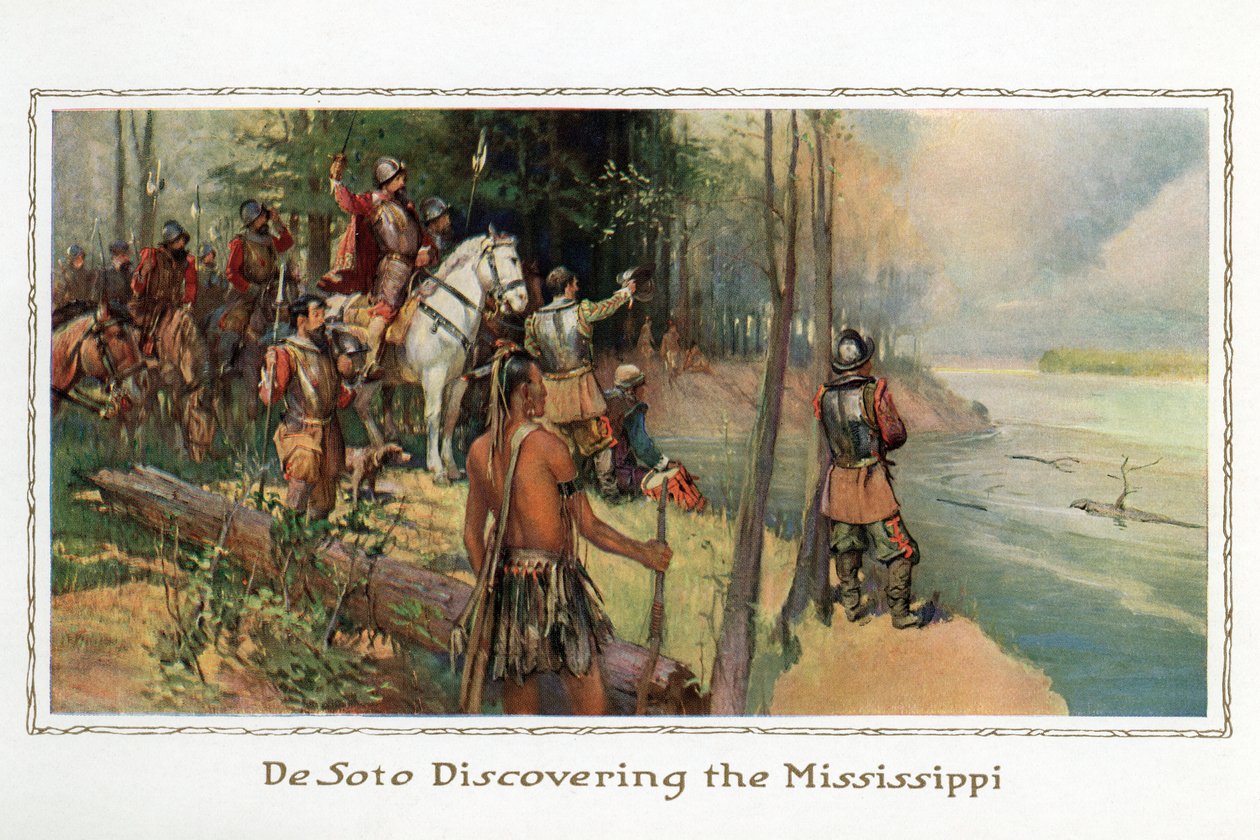 DeSoto på opdagelse i Mississippi af American School