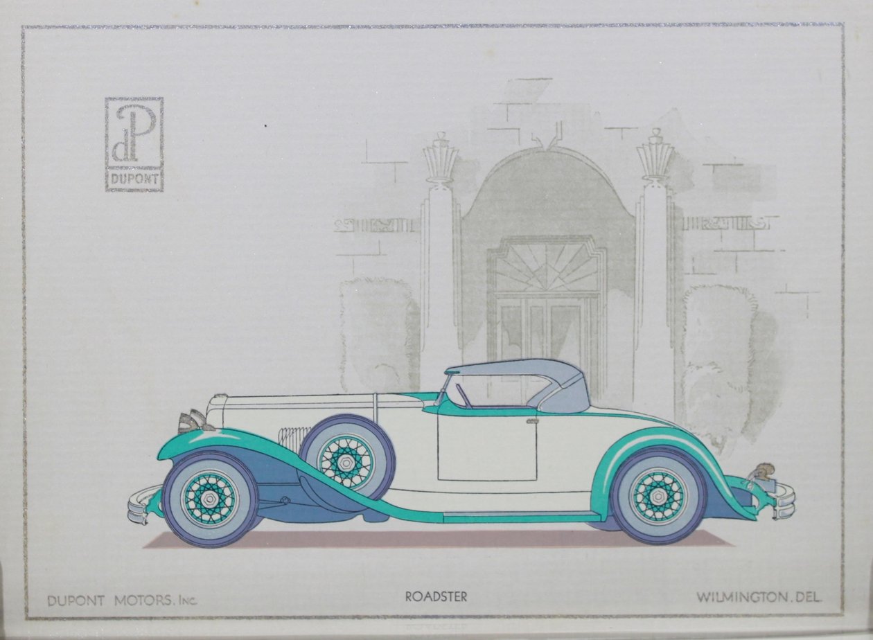 DuPont Motor Cars: Roadster, 1921 af American School