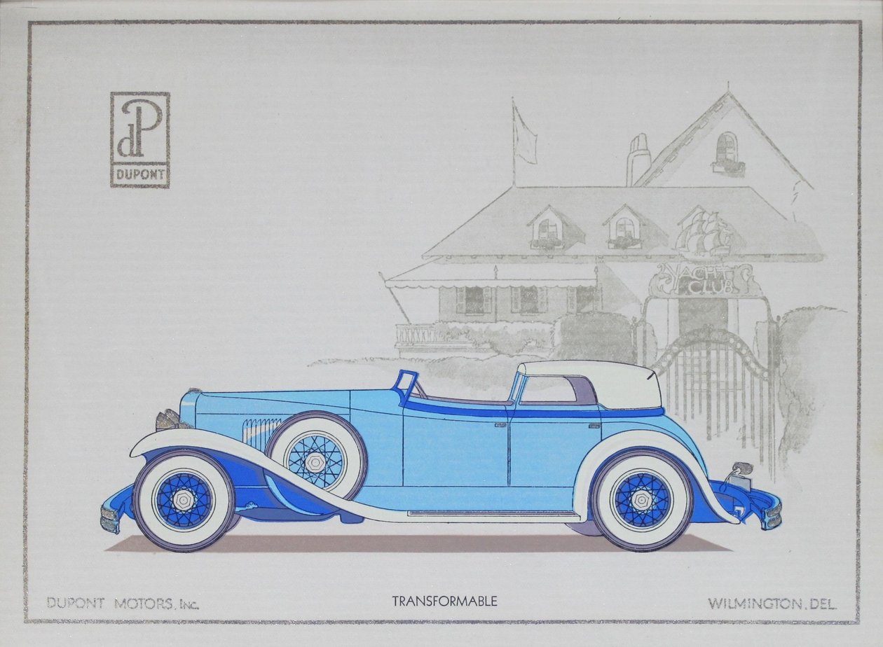 DuPont Motor Cars: Transformable, 1921 af American School