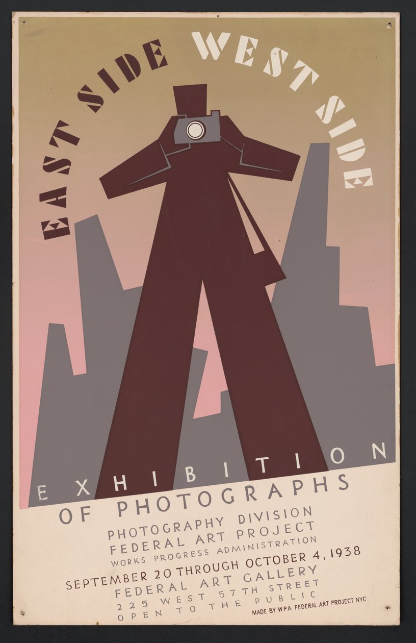 East side, West side udstilling af fotografier, New York City af American School