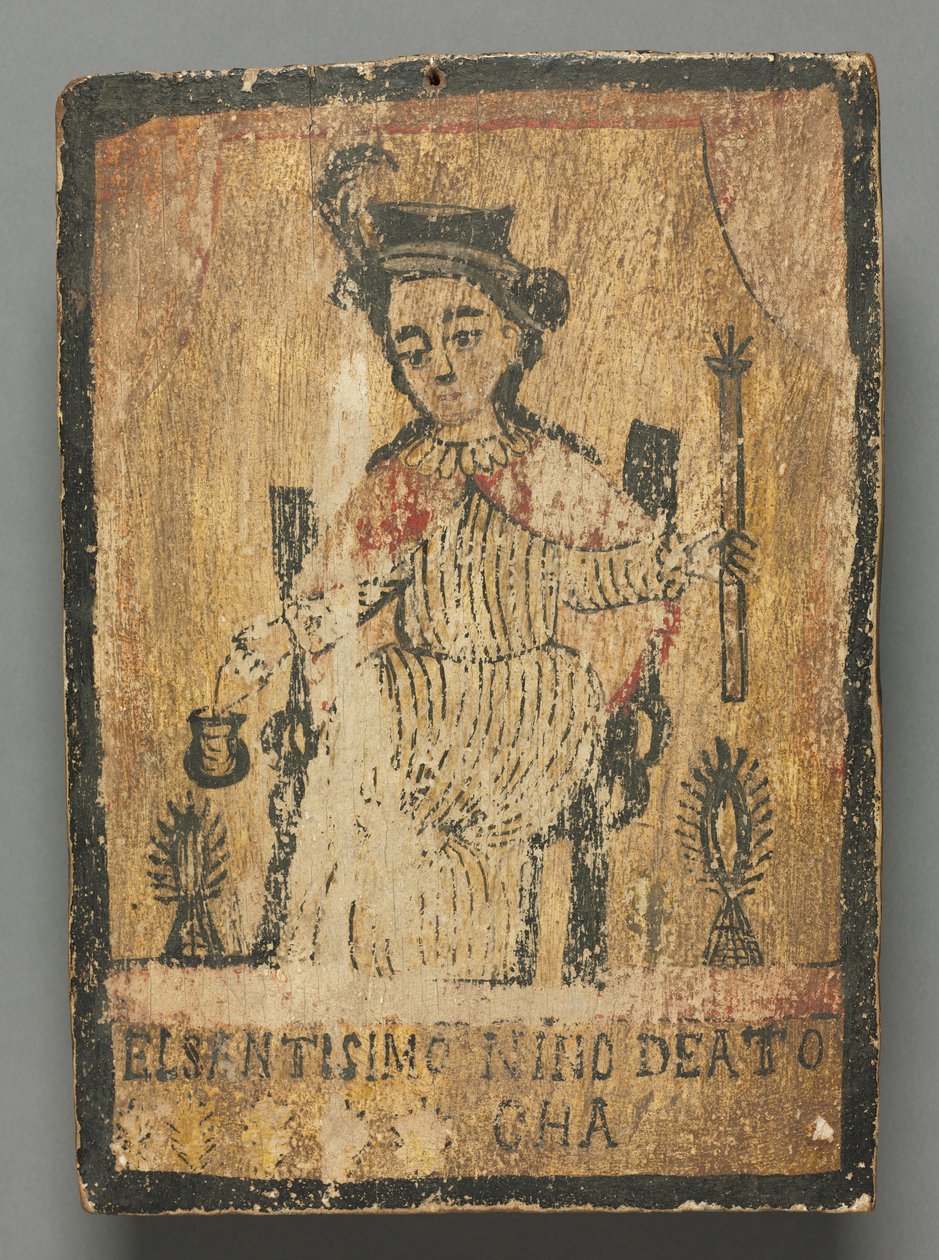 El Santo Nino de Atocha: altertavle helgen af American School